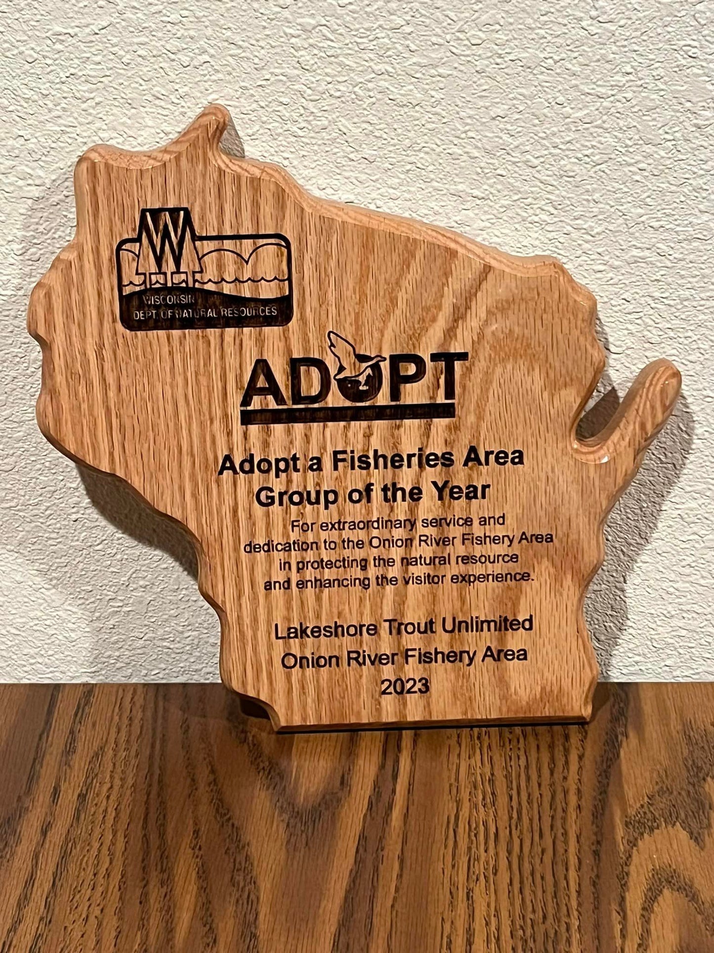 2023 Adopt a Fisheries/Wildlife Area Group of the Year